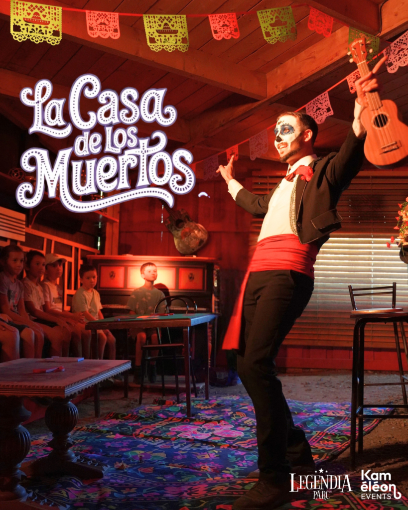 comédien spectacle immersif Casa de los muertos
